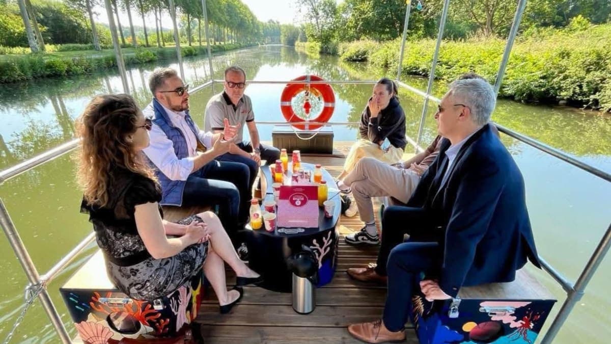 Activité RSE - CE : Croisière en bateaux-terrasses à Amiens